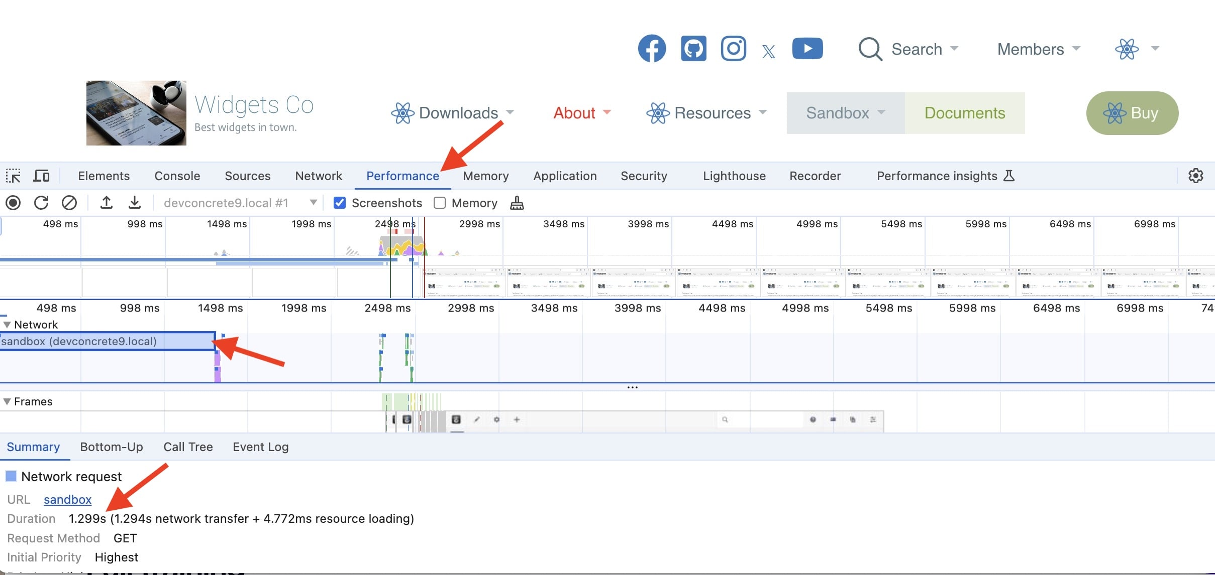 Before Mega Menu cache enabled