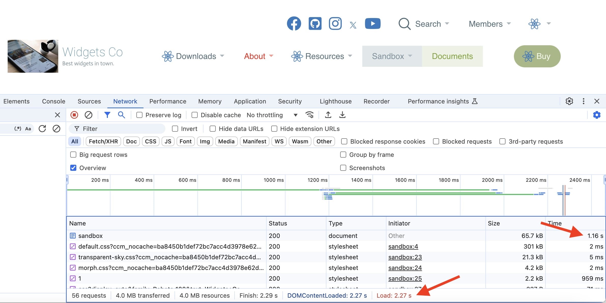 Not logged in, first visit: 2.27 seconds